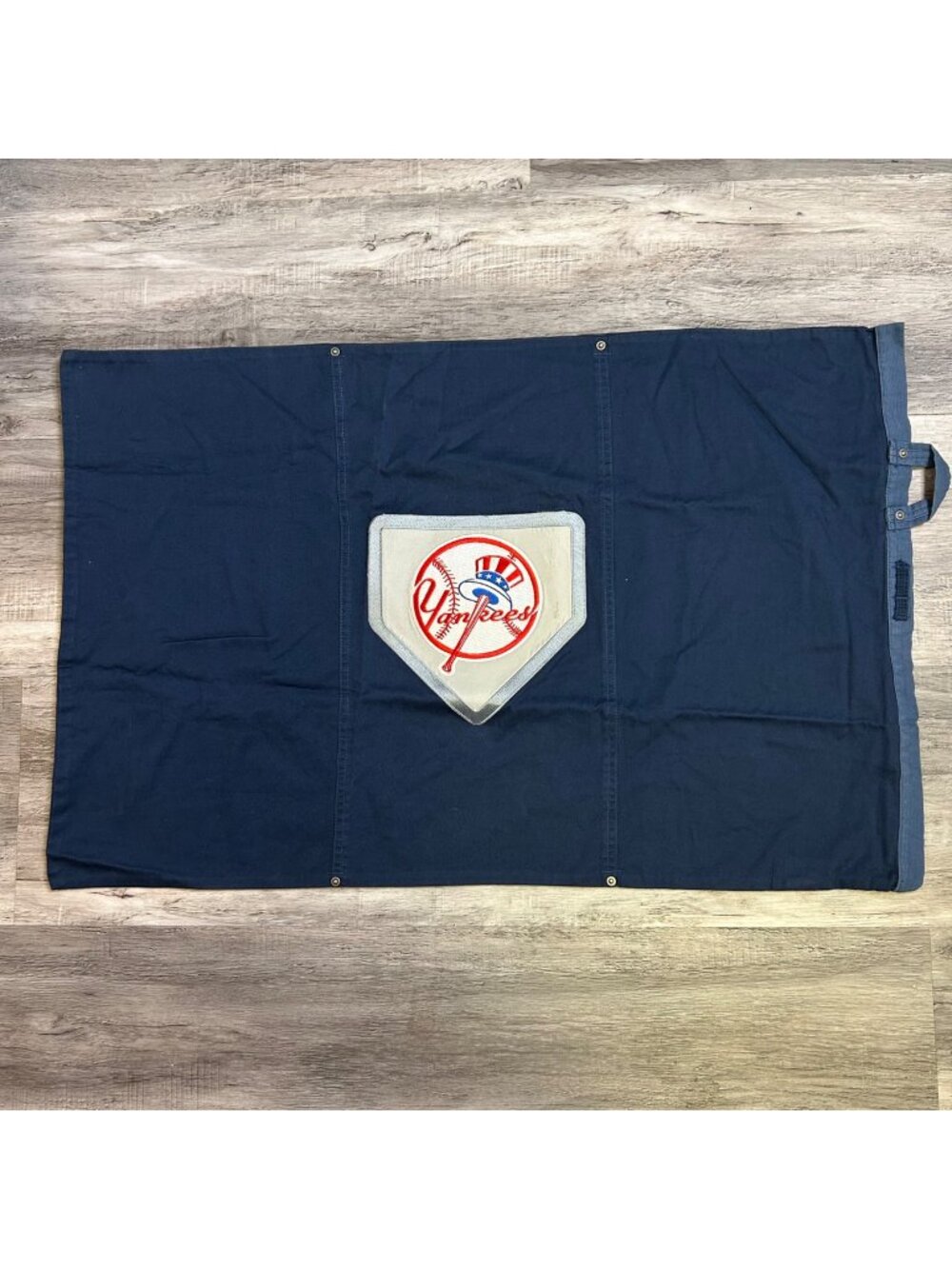 #1025 MLB Yankees Navy Bag With Embroidered Patch - 31x19 Inches Standard Pillow